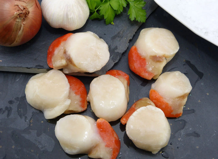 Carne de vieiras (conchuela) Scallops