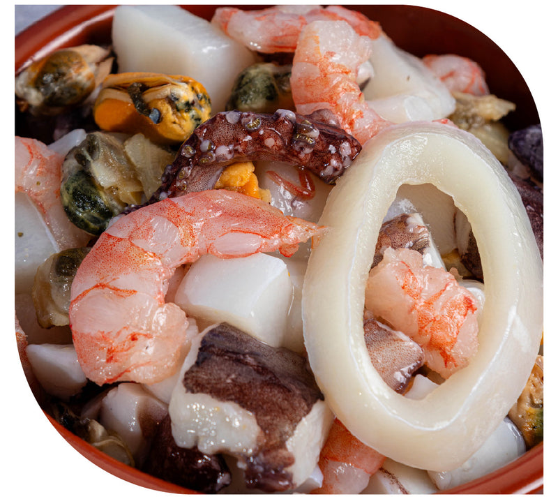 Mixto de mariscos Marlín